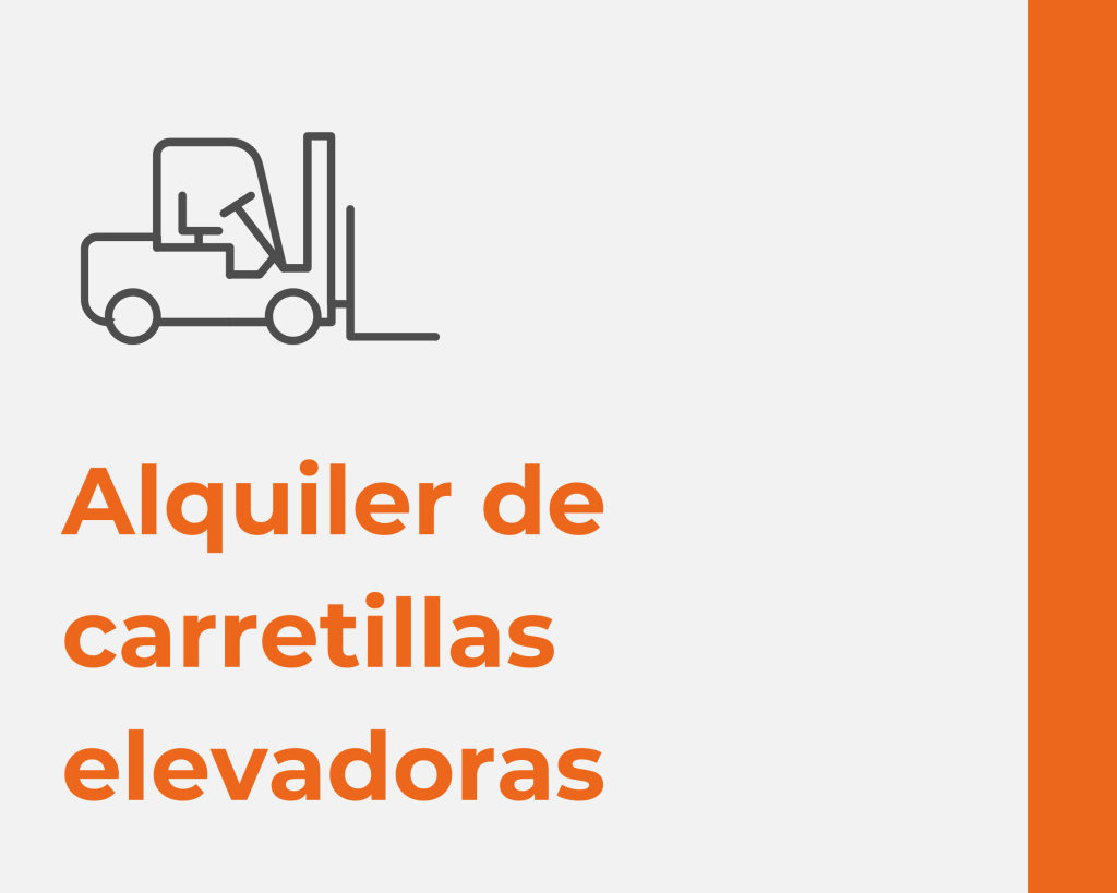 Alquiler de carretillas elevadoras