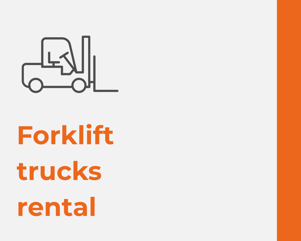 Forklift trucks rental
