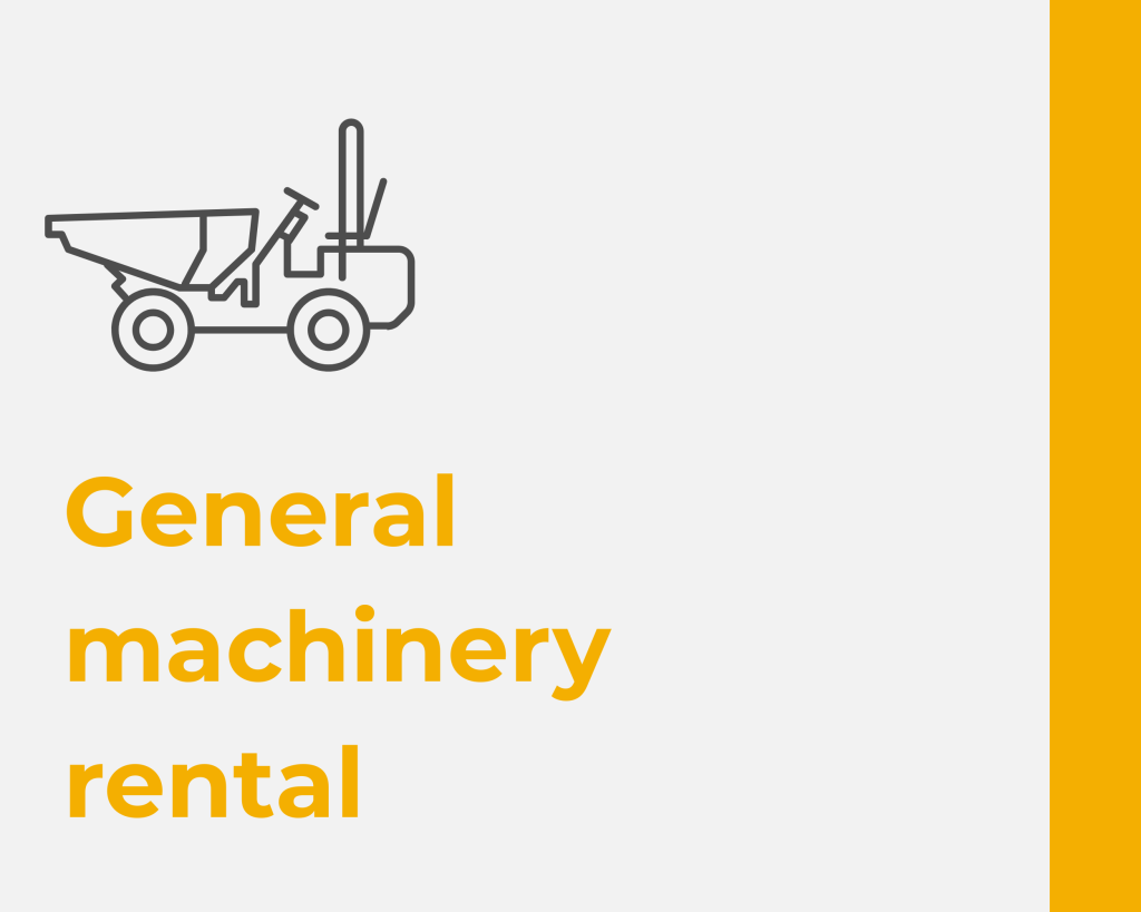 general machinery rental