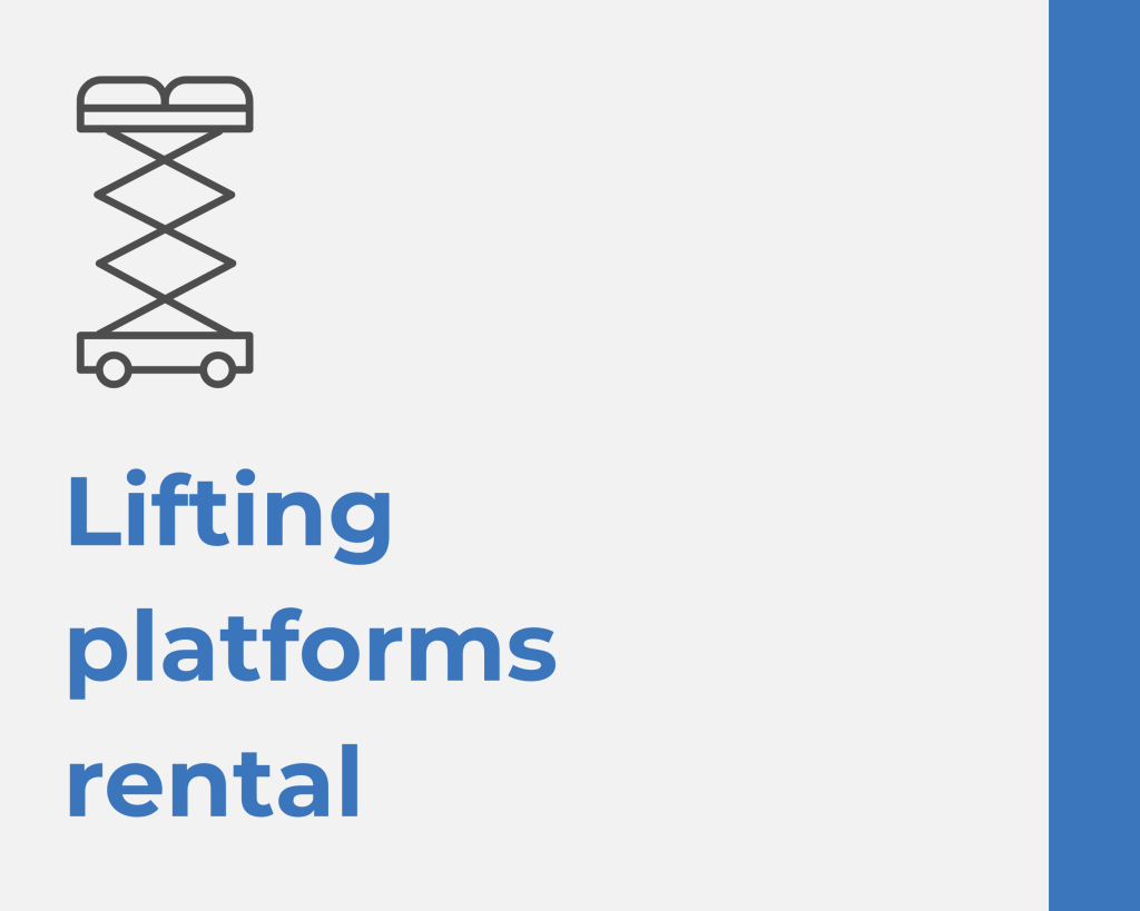 lifting platforms rental