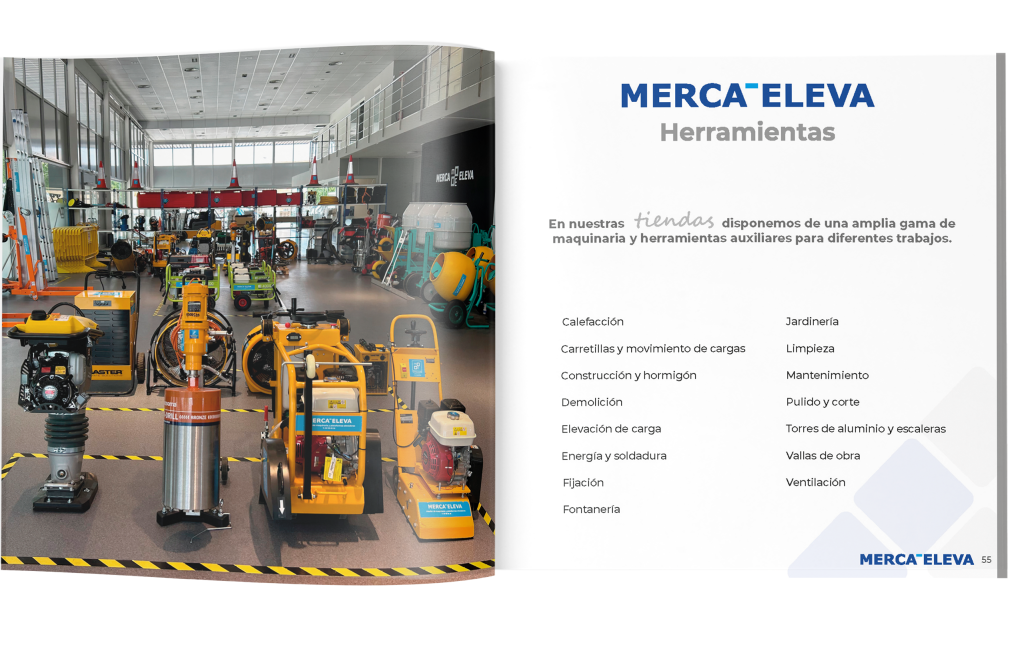 Alquiler de herramientas y maquinaria pequeña