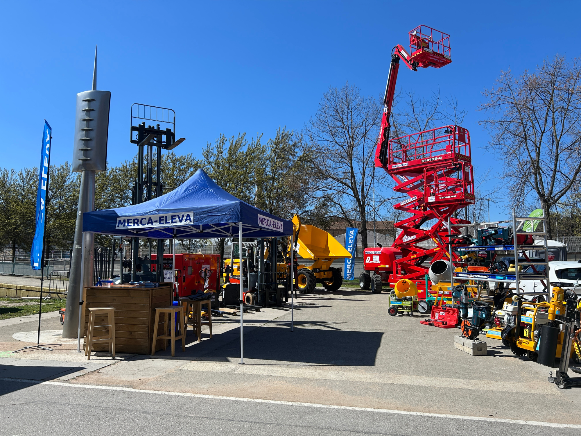 Presentes por segundo año en el Mercat del Ram de Vic 